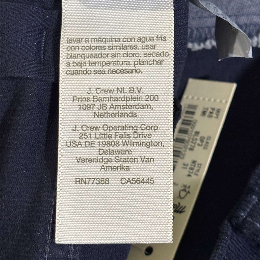 Madewell Women Corduroy Pants Straight Leg Dark Blue Kick out Sz 31 New Midrise - Picture 9 of 14